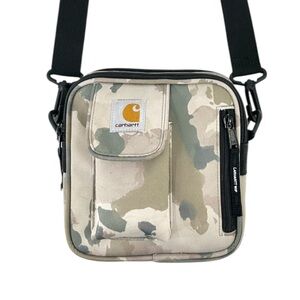 Carhartt WIP Small Essentials Bag - Camo Duck Canvas Mini Crossbody Bag